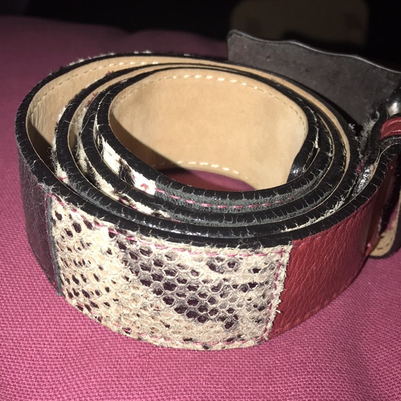 Nbal Italian leather Belt - Picture 4 of 9